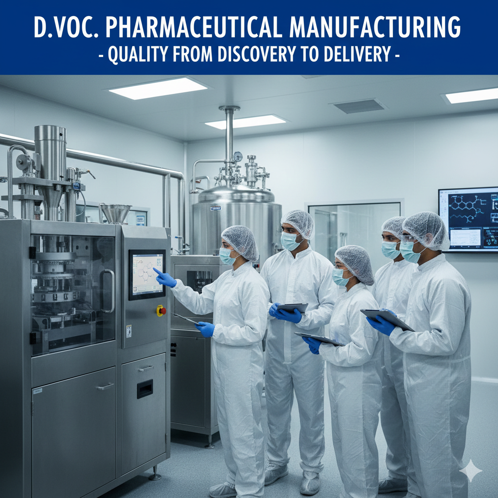 D.Voc - Pharmaceutical Manufacturing